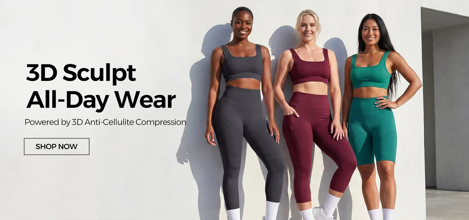 ELVÉRA 3D Anti-Cellulite Leggings - Looks Good on You. Smooths Every Curve.